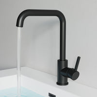 Single Handle Lavatory Faucet - DW Black - 008