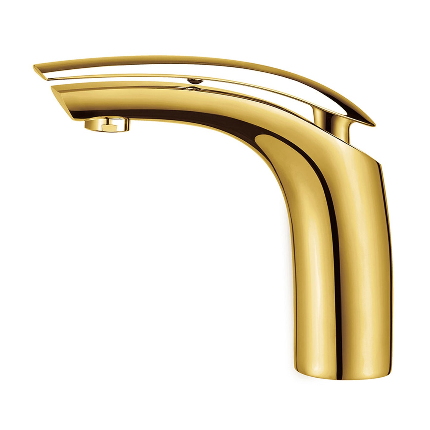 Single Handle Bathroom Faucet - DW 017 Gold