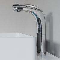 Single Handle Bathroom Faucet - DW Chrome - 018