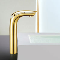 Single Handle Bathroom Faucet - DW Gold - 018