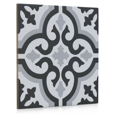9x9 Tradition Cosenza porcelain tile - Industry Tile