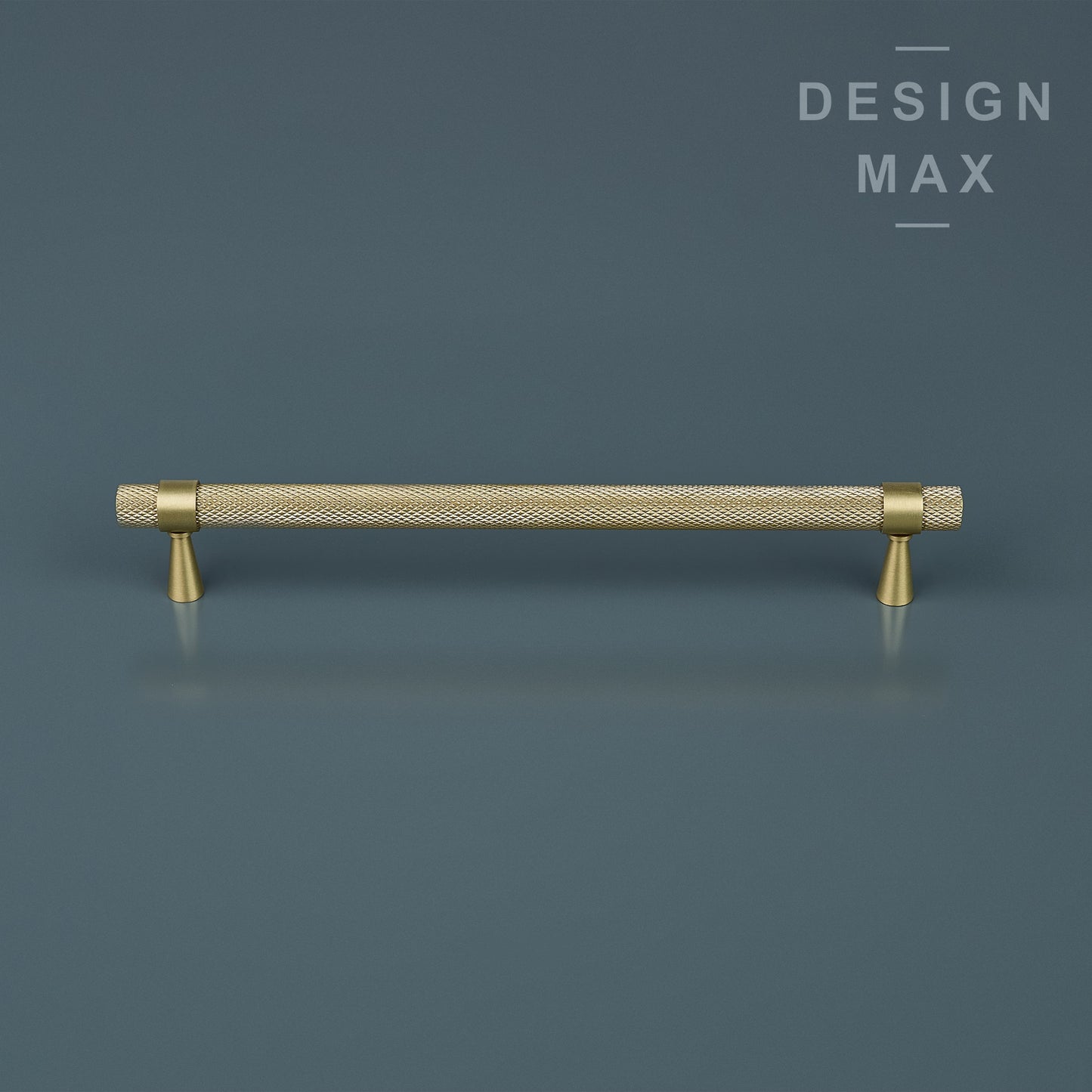 Gold Knurled Brass Cabinet Pull Handles