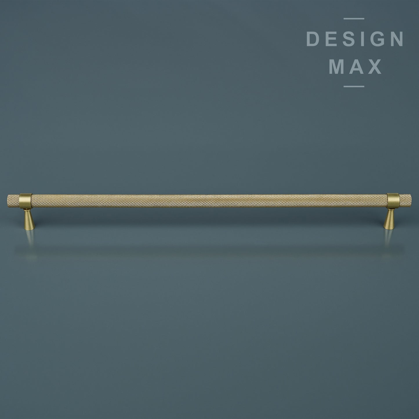 Gold Knurled Brass Cabinet Pull Handles