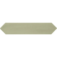Sage Point 2" x 10" Matte Green Picket Ceramic Tile