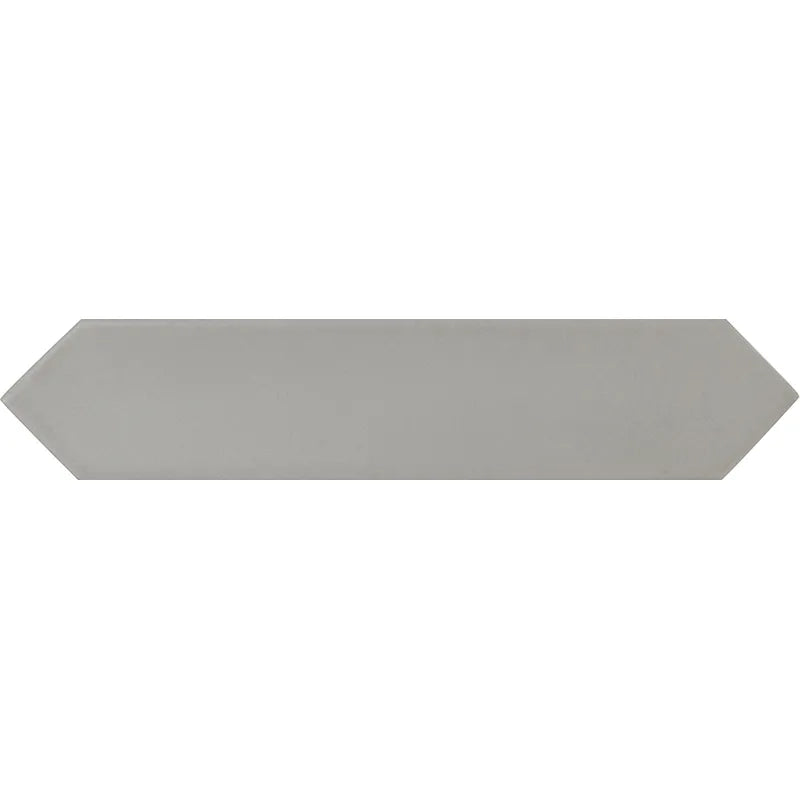 Stone Gray Point 2" x 10" Matte Picket Ceramic Tile