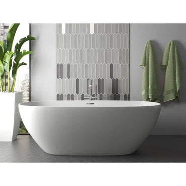 Stone Gray Point 2" x 10" Matte Picket Ceramic Tile