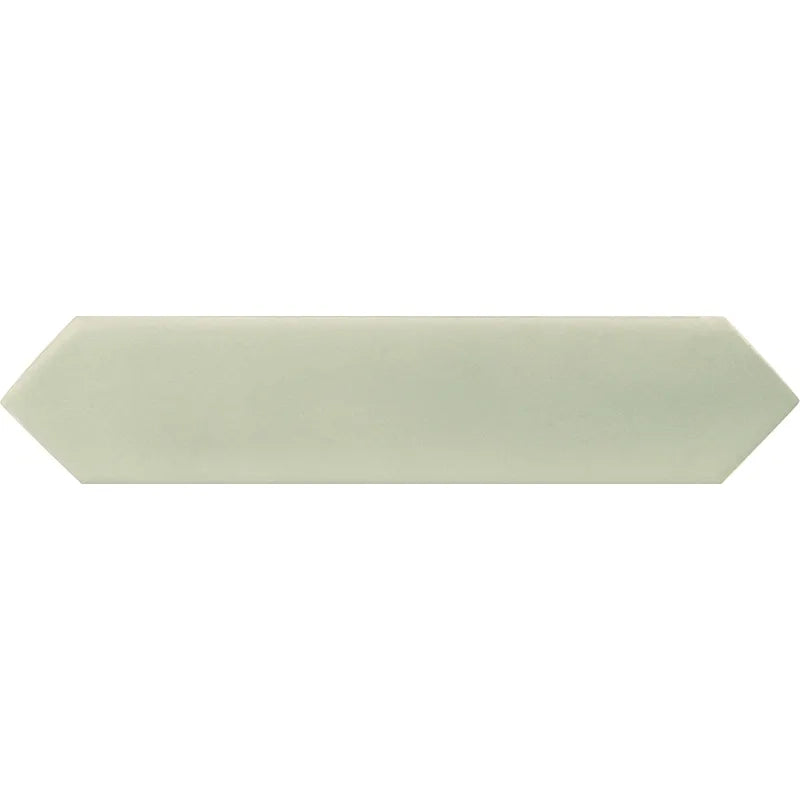 Mint Point 2" x 10" Matte Picket Ceramic Tile