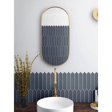 Midnight Navy Point 2" x 10" Matte Picket Ceramic Tile