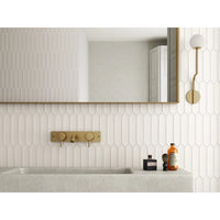White Point 2"x10" Matte Picket Ceramic Tile