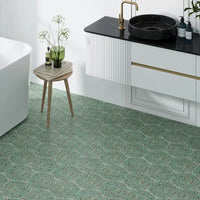 Terrazzo Studio Gloss Hexagon 7.8x9" Shell Tile | 4 Colors