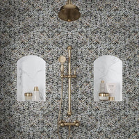Terrazzo Studio Gloss Hexagon 7.8x9" Shell Tile | 4 Colors