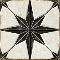 Orion Star Black Porcelain Tile 8x8 - Tilevanity.com