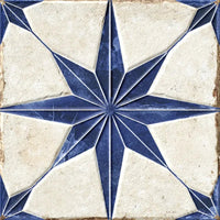 Orion Star Blue Porcelain Tile 8x8 - Tilevanity.com