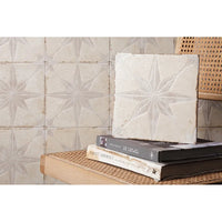 Orion Star White Porcelain Tile 8x8 - Tilevanity.com