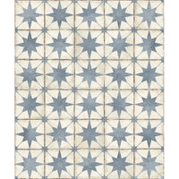 Heritage Azure 8" x 8" Weathered Blue Matte Porcelain Tile