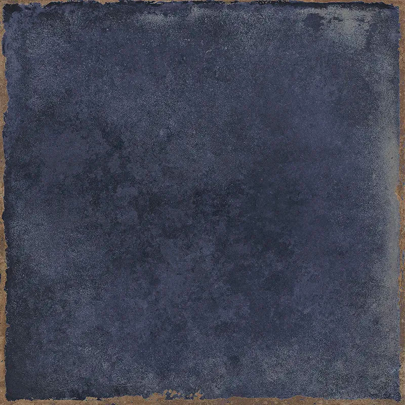 Heritage Midnight 8" x 8" Weathered Navy Blue Matte Porcelain Tile