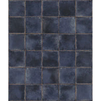 Heritage Midnight 8" x 8" Weathered Navy Blue Matte Porcelain Tile