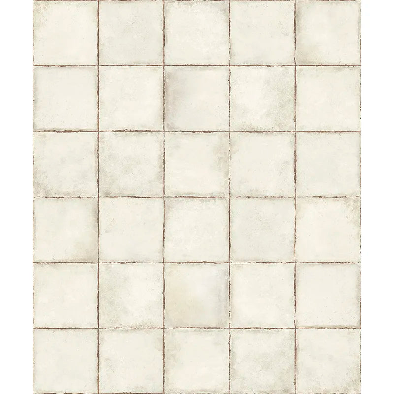 Heritage Ivory 8" x 8" Weathered White Matte Porcelain Tile