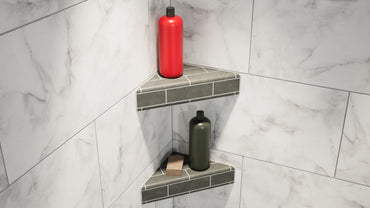 The Original Corner Shower Shelf™ (10x10)