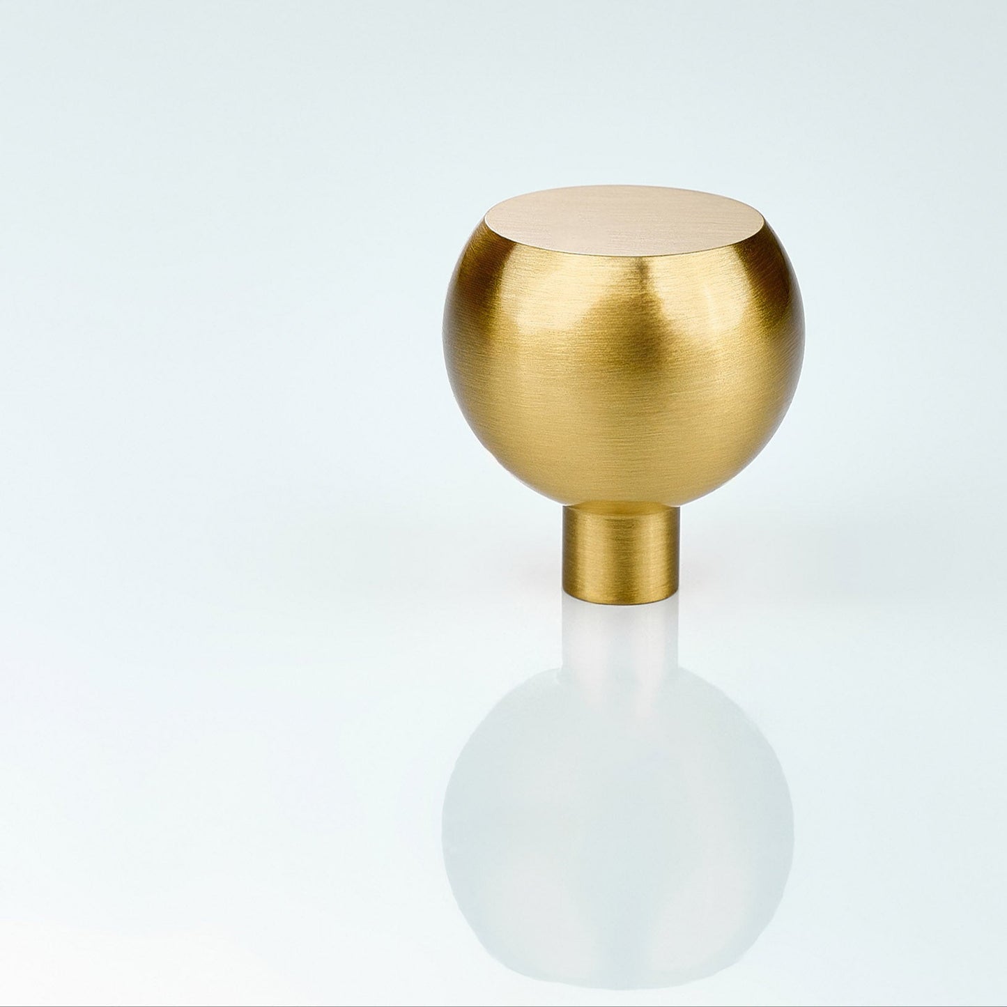 Caldon Matte Brass Solid Brass Cabinet Knob