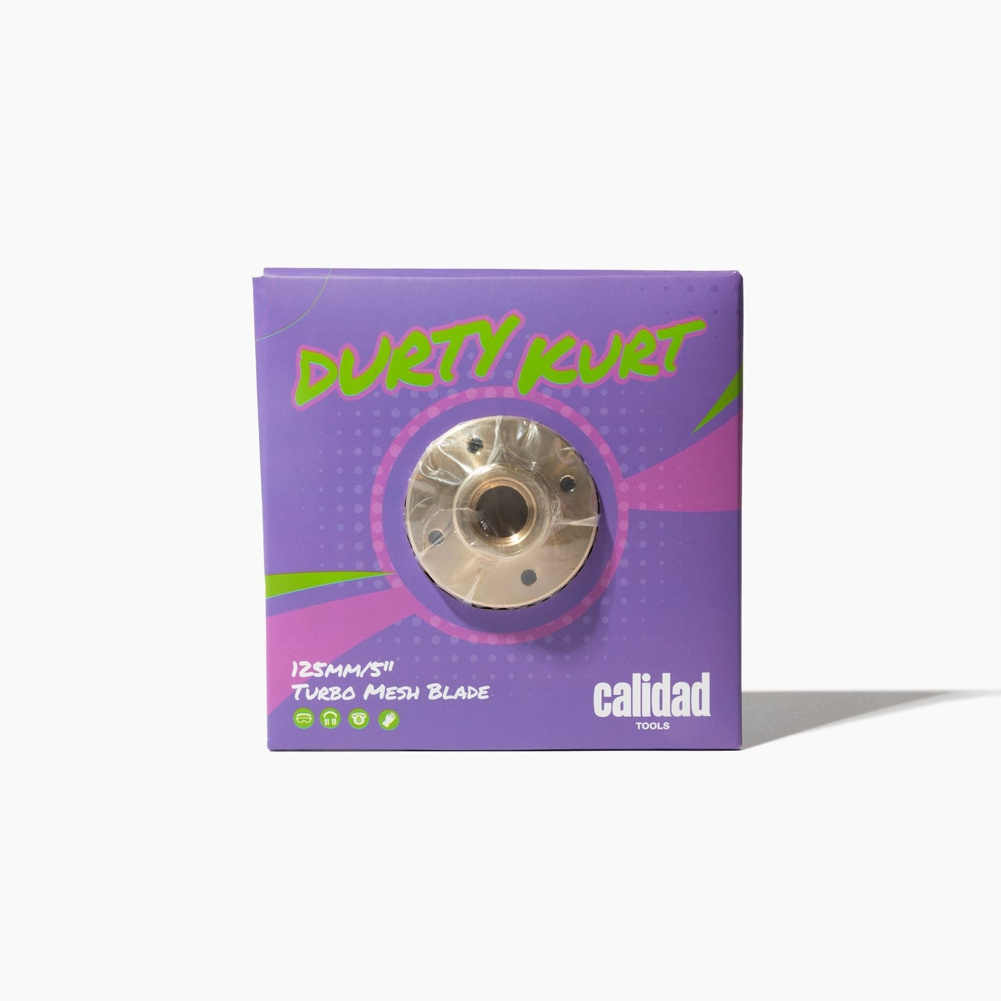 5" Turbo Mesh Cutting & Shaping Grinder Diamond Blade “Durty Kurt" (with a Copper Flange)