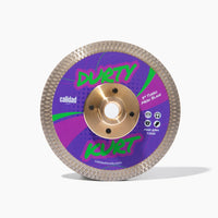 5" Turbo Mesh Cutting & Shaping Grinder Diamond Blade “Durty Kurt" (with a Copper Flange)