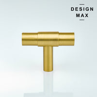 Celio Solid Brass Cabinet T Knob