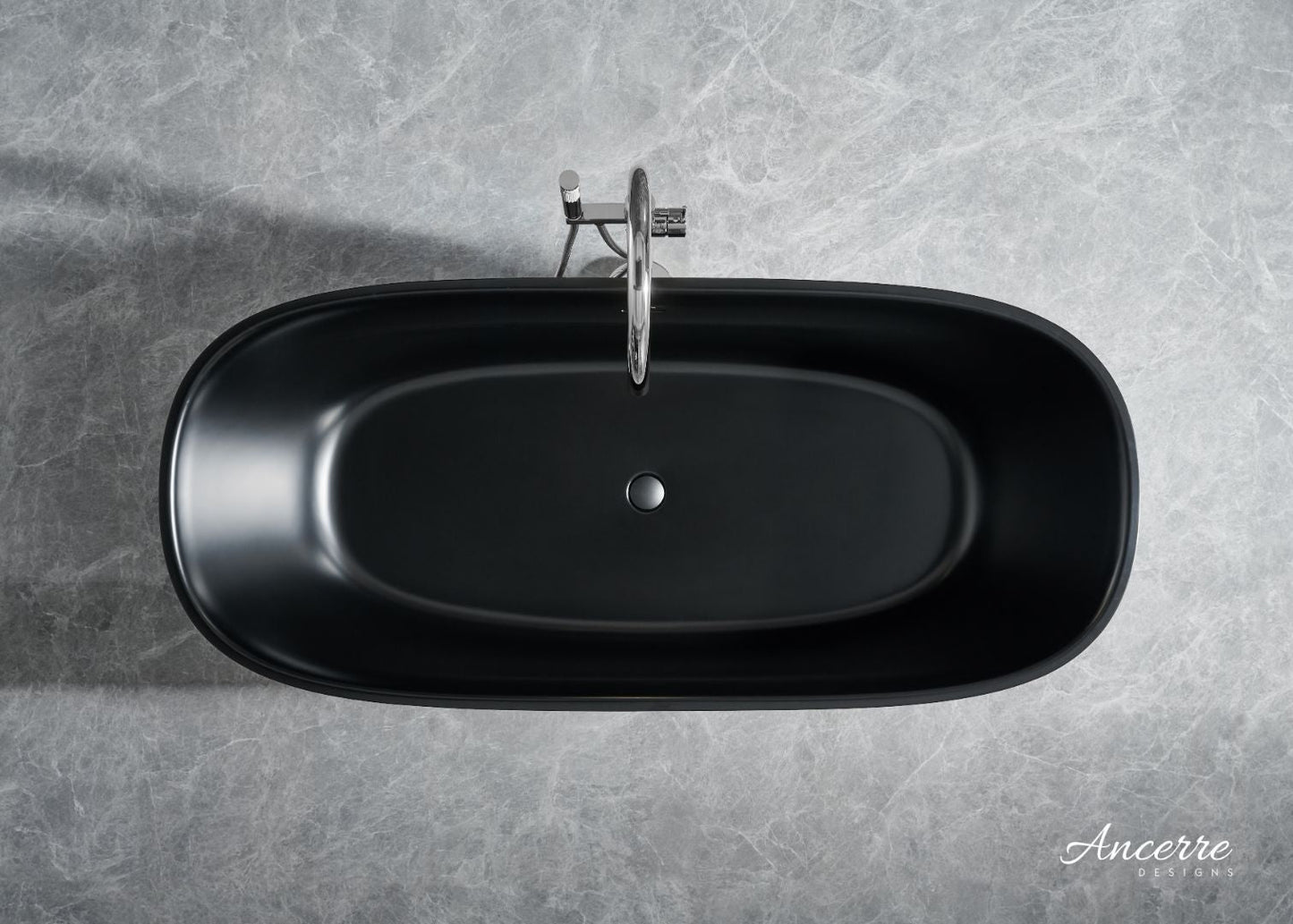 Fiore Freestanding Solid Surface Bathtub