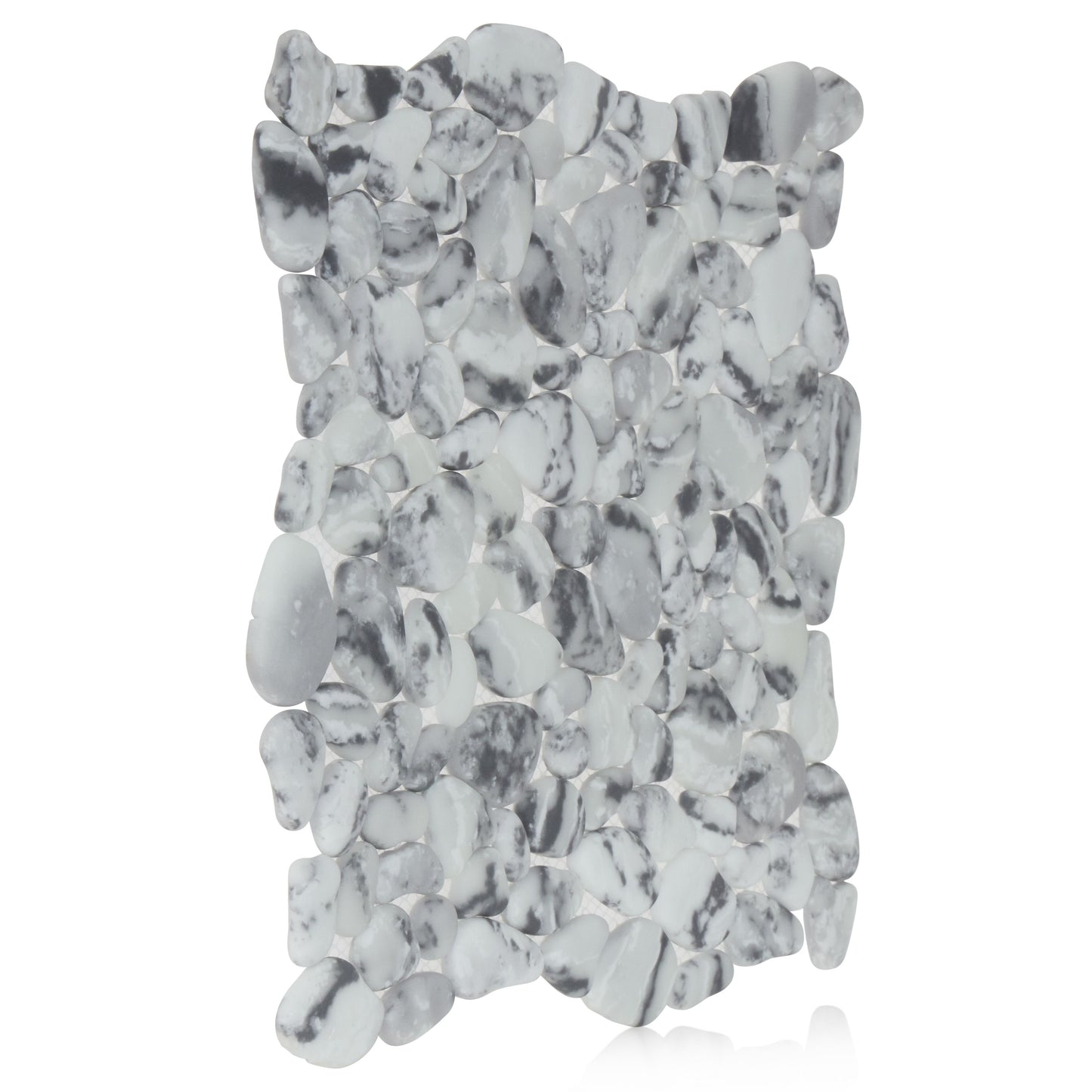 Grey Micro Crystal Pebbles Mosaic Matte