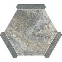 Hexelle Granite Gray Matte Porcelain Hexagon Tile – 8.66x9.84