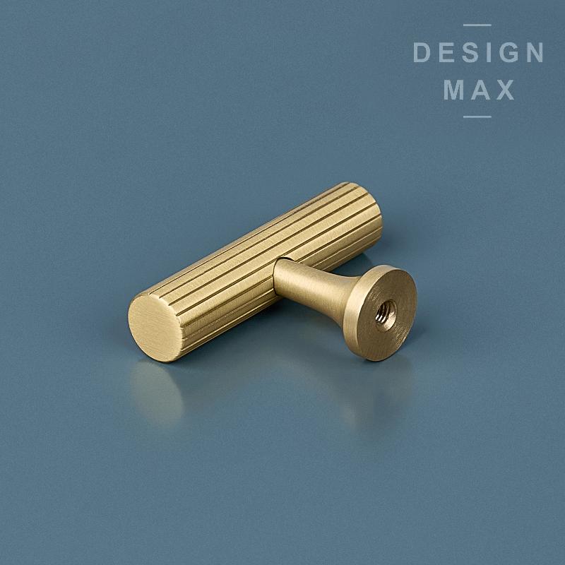 Eamon Solid Brass Cabinet T Knob