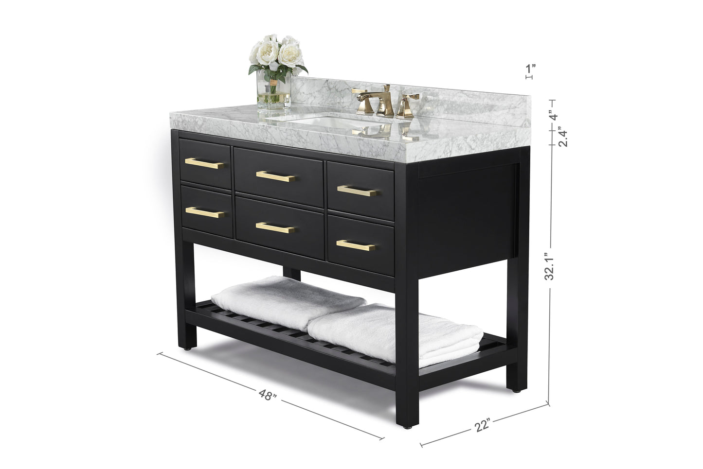 Elizabeth Bathroom Vanity Collection