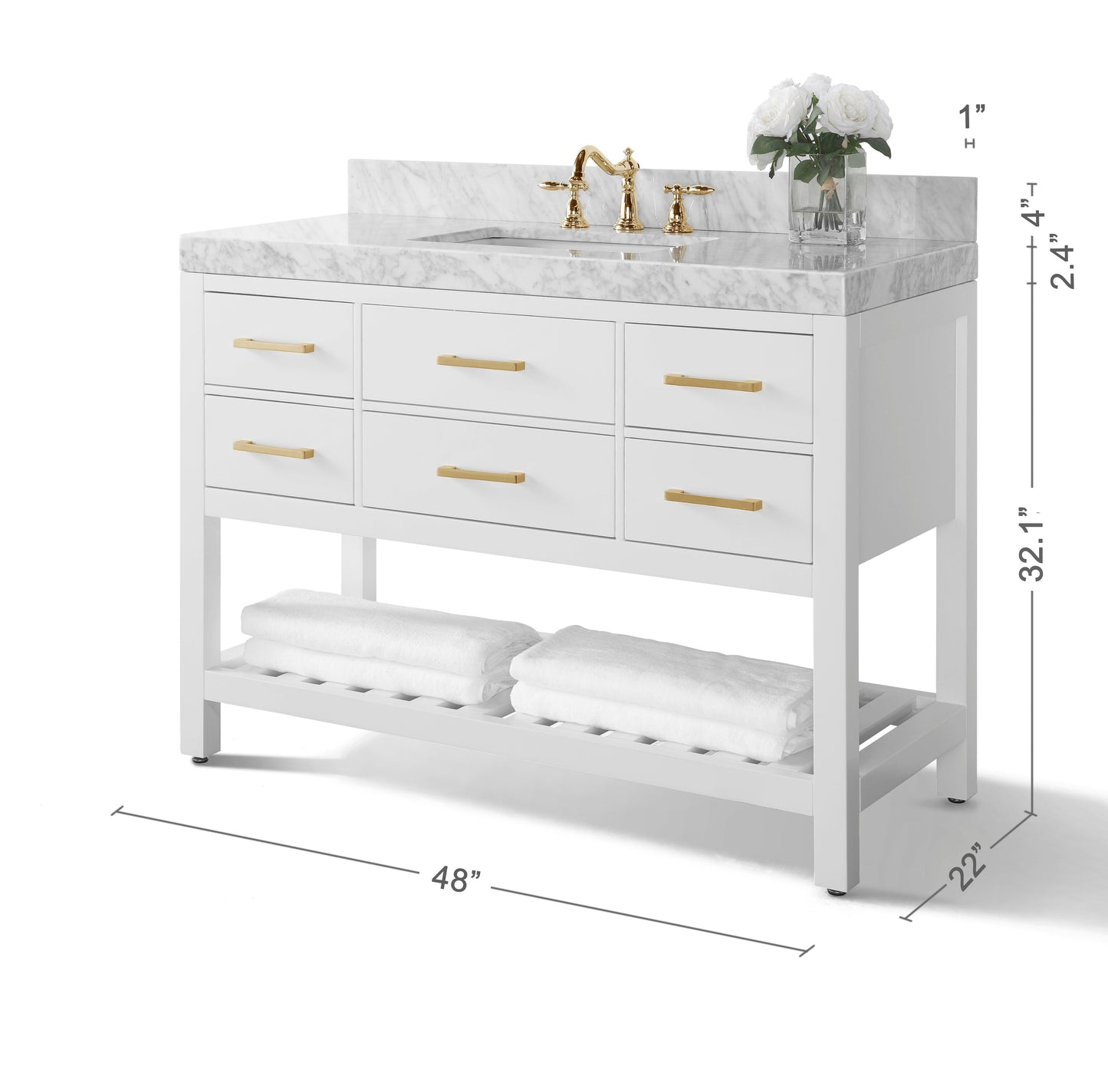 Elizabeth Bathroom Vanity Collection