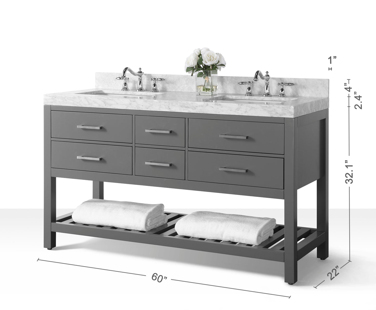 Elizabeth Bathroom Vanity Collection