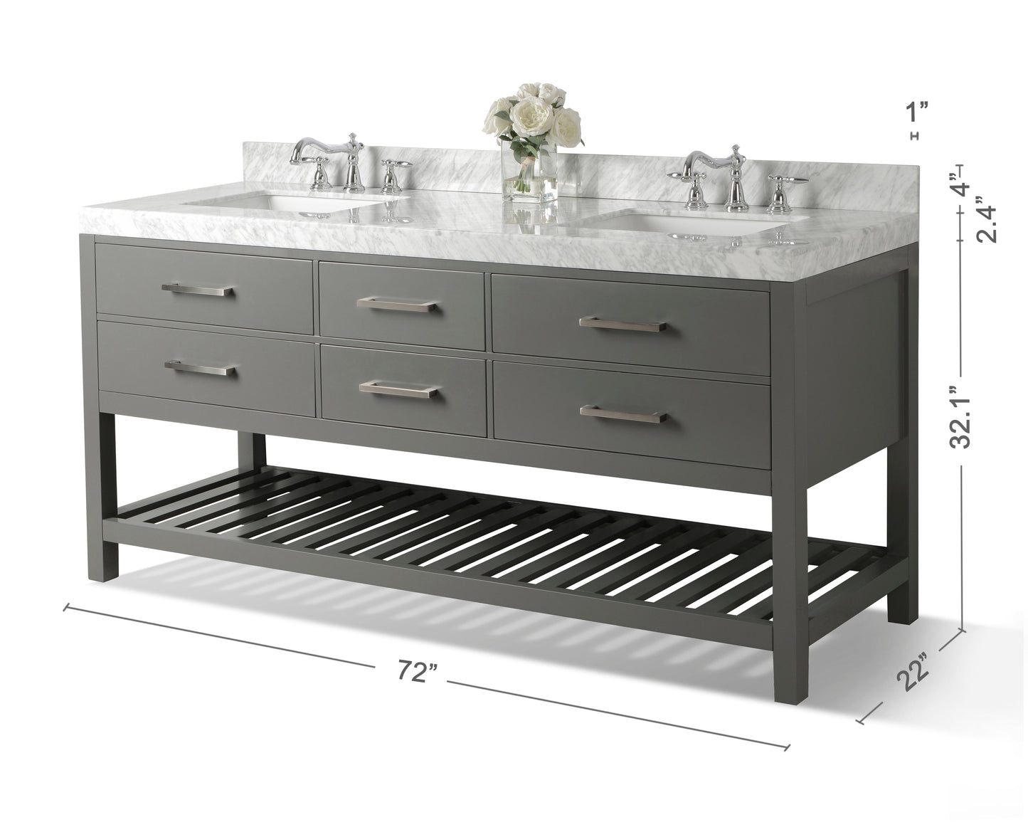 Elizabeth Bathroom Vanity Collection