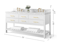 Elizabeth Bathroom Vanity Collection