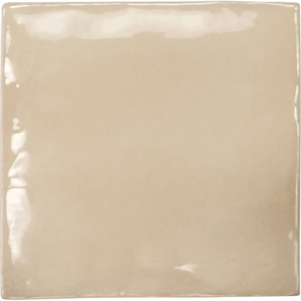Beige Gloss Ceramic Tile Collection – 4x4 | 2.6x16 | Pencil Trim SKU: CRE-BEI-44