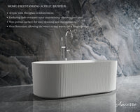 Momo Freestanding Acrylic Bathtub