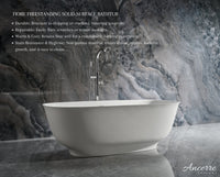 Fiore Freestanding Solid Surface Bathtub