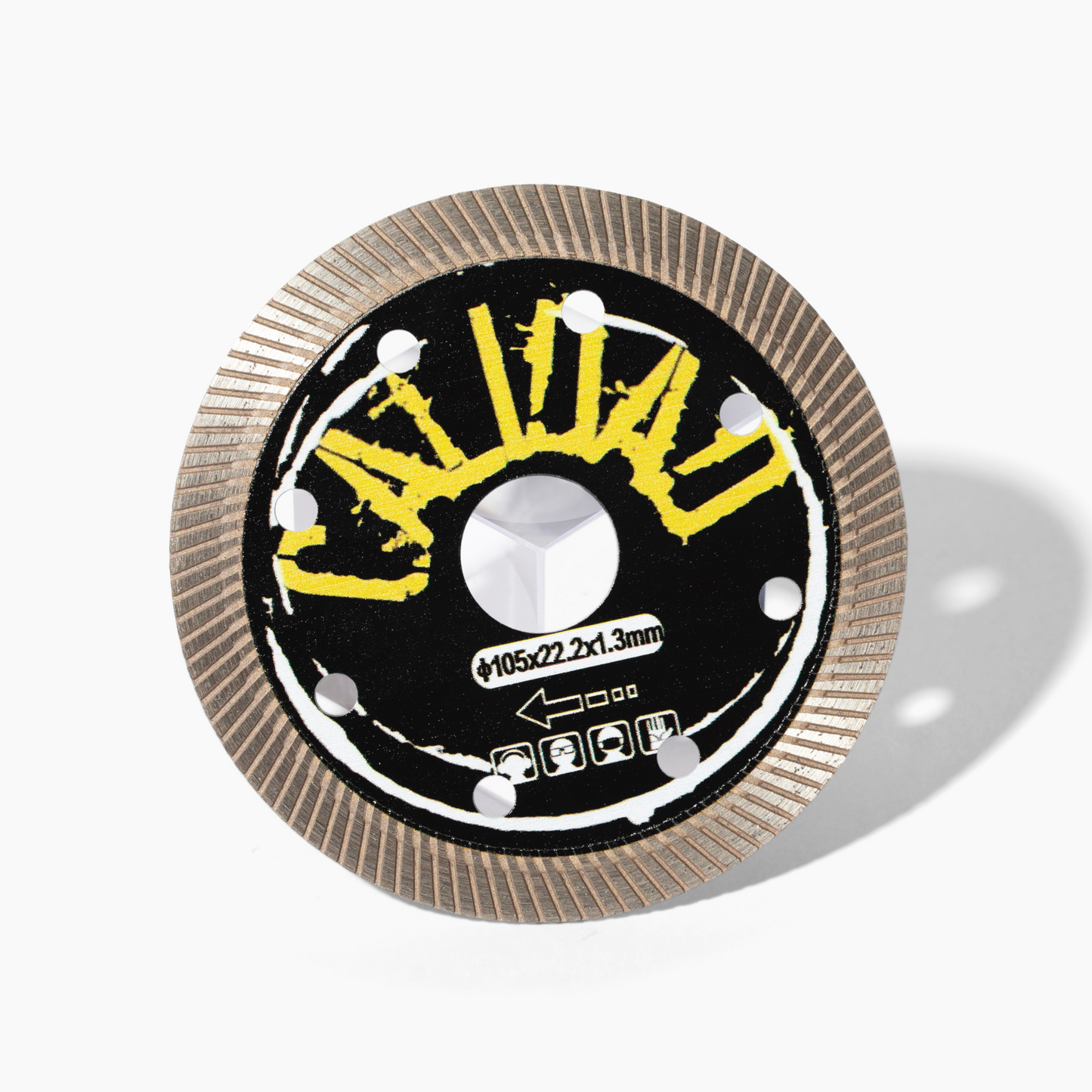 4" Turbo Ultra-Thin Diamond Angle Grinder Blade "Big Daddy" (Set of 5)