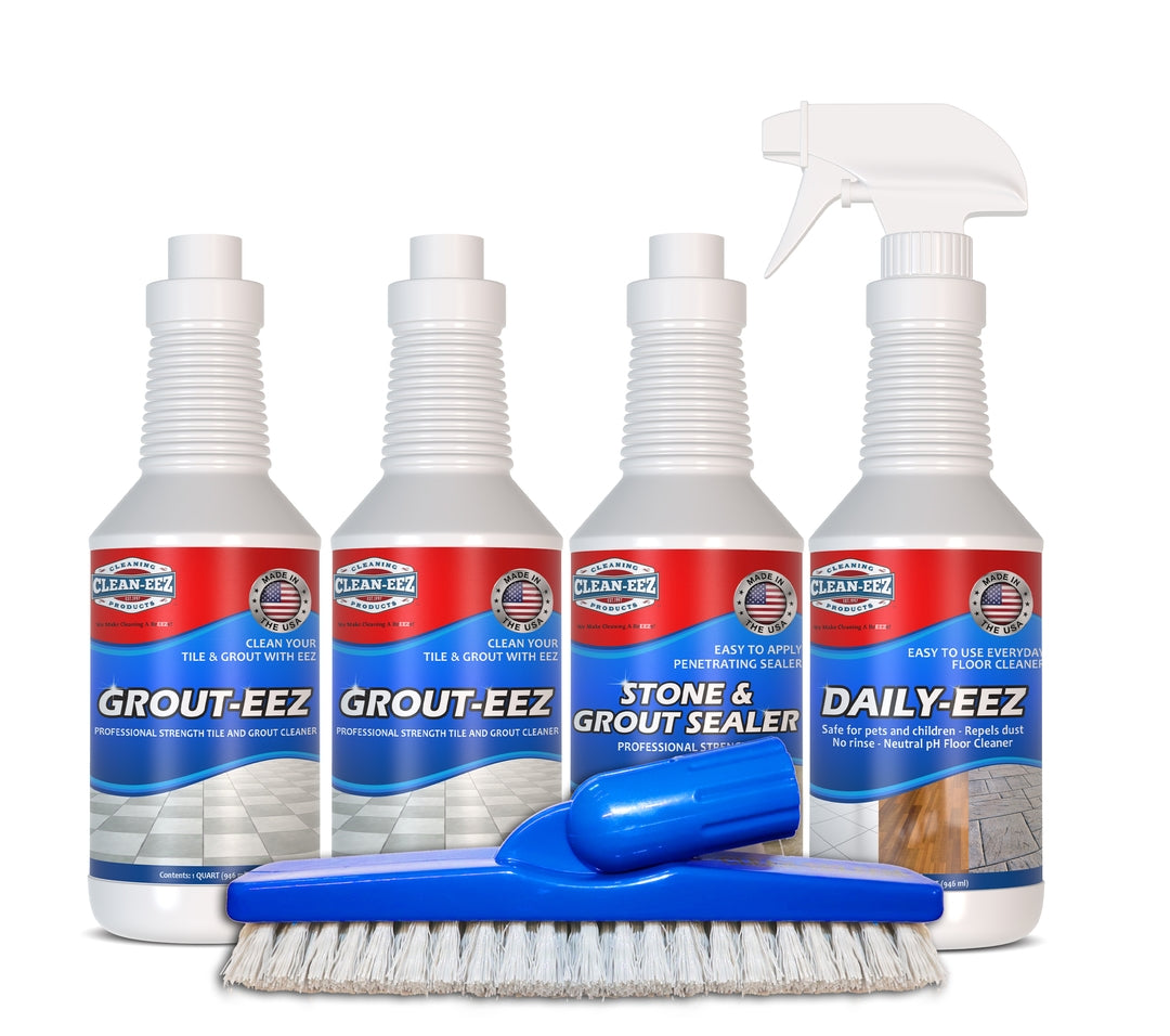 "The Deluxe Set" Tile & Grout Floor Care Kit