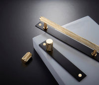 Modern Cabinet Handles with Backplates