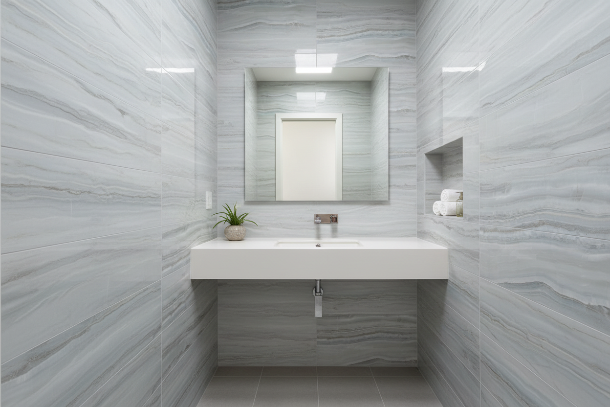 Horizon Onyx Blue Porcelain Tile 24x48"