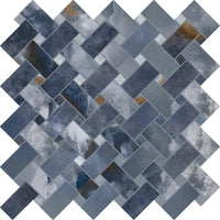 Onice Reale Blue Porcelain Tile 24x48" | 36x36"