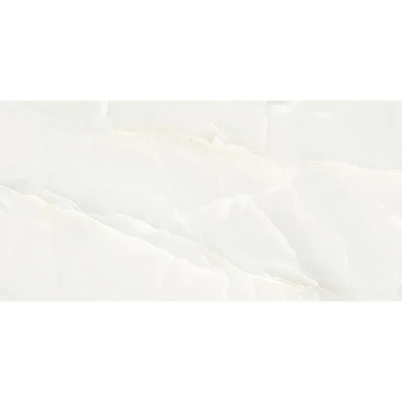 Onyx White Porcelain Tile 24x48" | 36x36" | Mosaic - Tilevanity.com