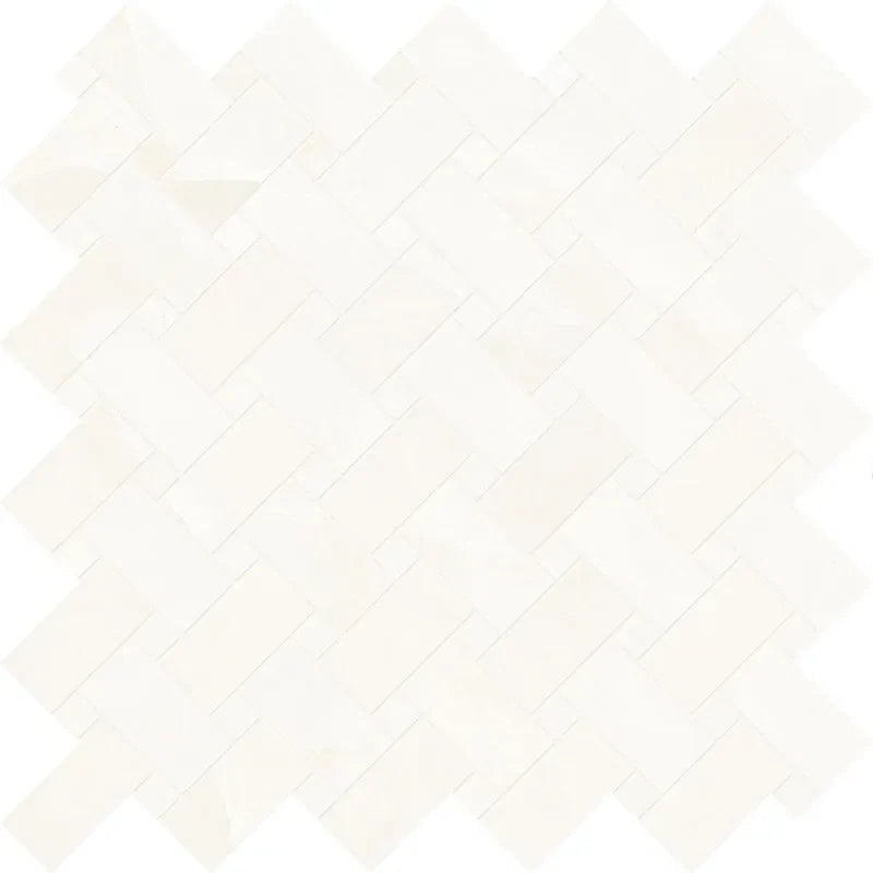 Onyx White Porcelain Tile 24x48" | 36x36" | Mosaic - Tilevanity.com