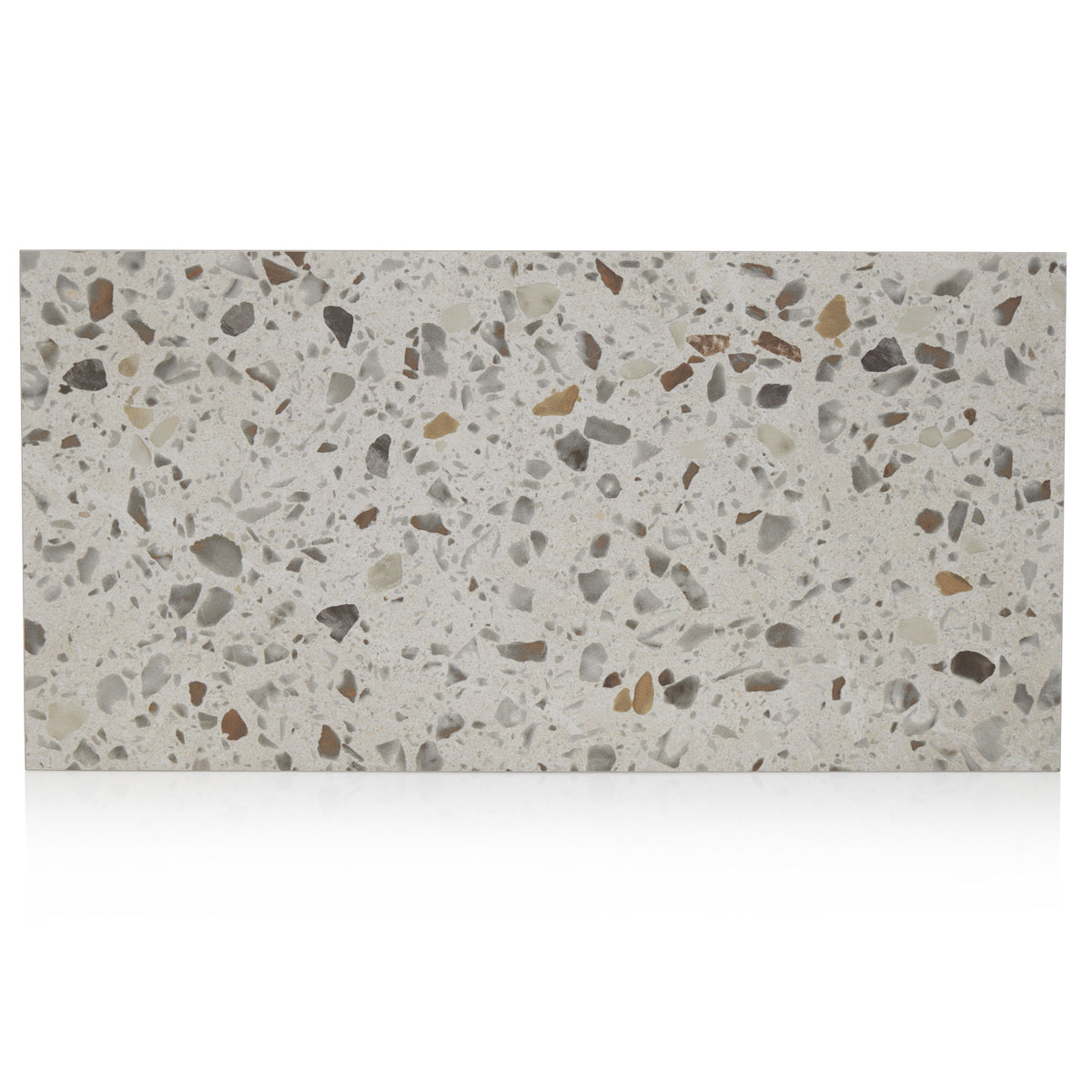 12x24 Fragment Cream matte porcelain tile – Industry Tile
