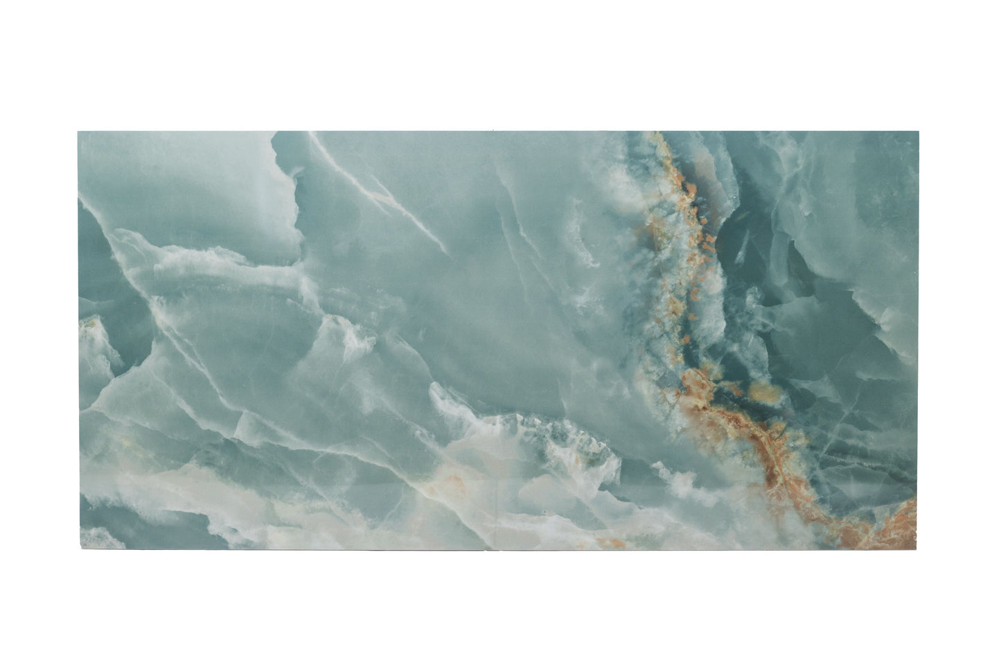 24x48 Onyx Emerald Green polished porcelain tile