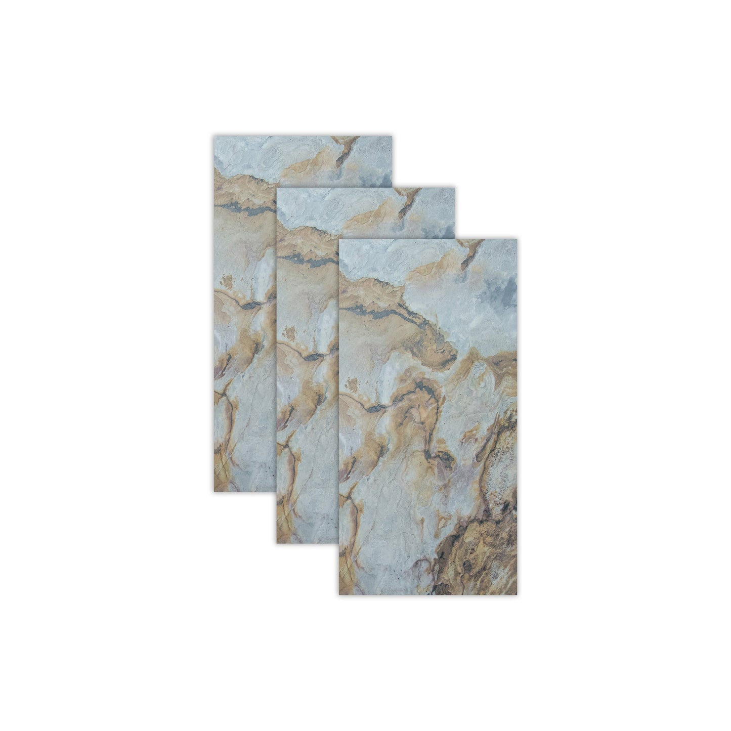 Indian Autumn - Real Stone Veneer Sheets [Pack of 3]