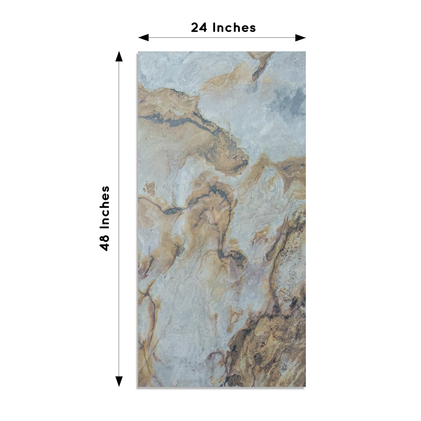 Indian Autumn - Real Stone Veneer Sheets [Pack of 3]